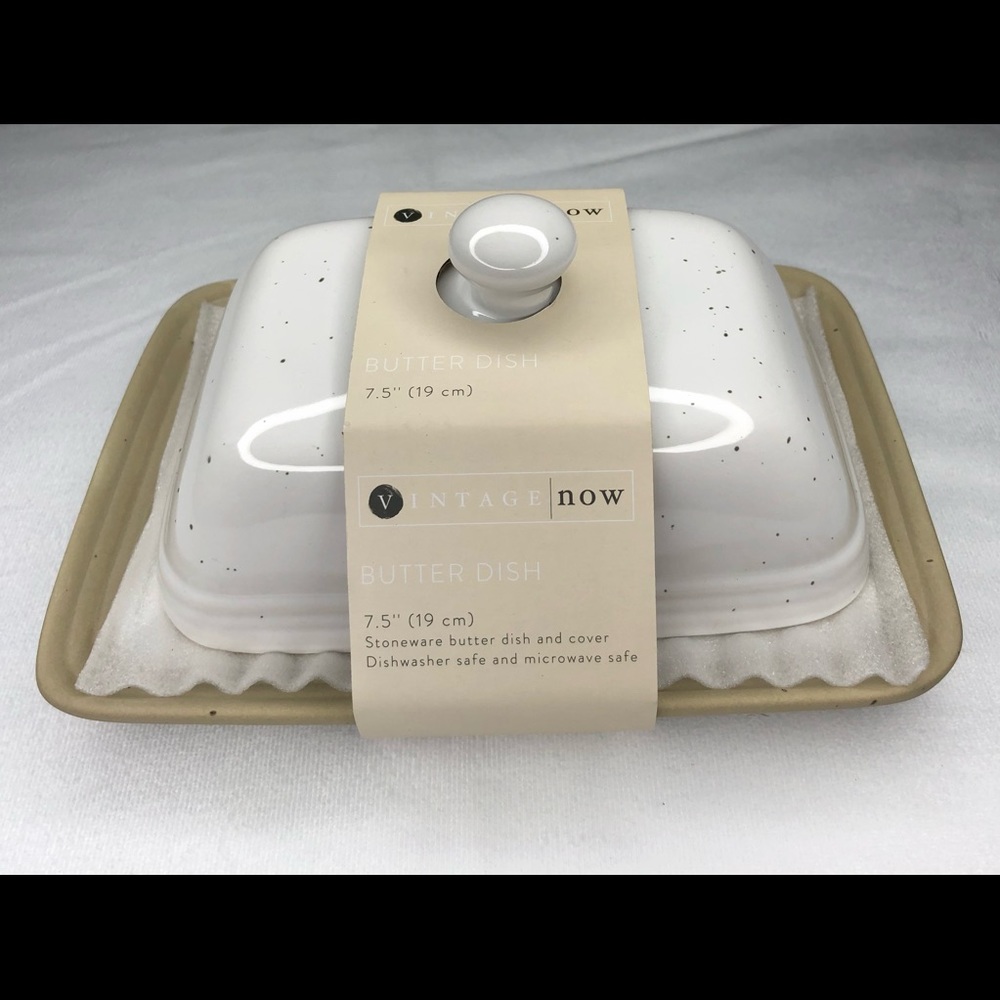 🛍 Vintage Now butter dish
